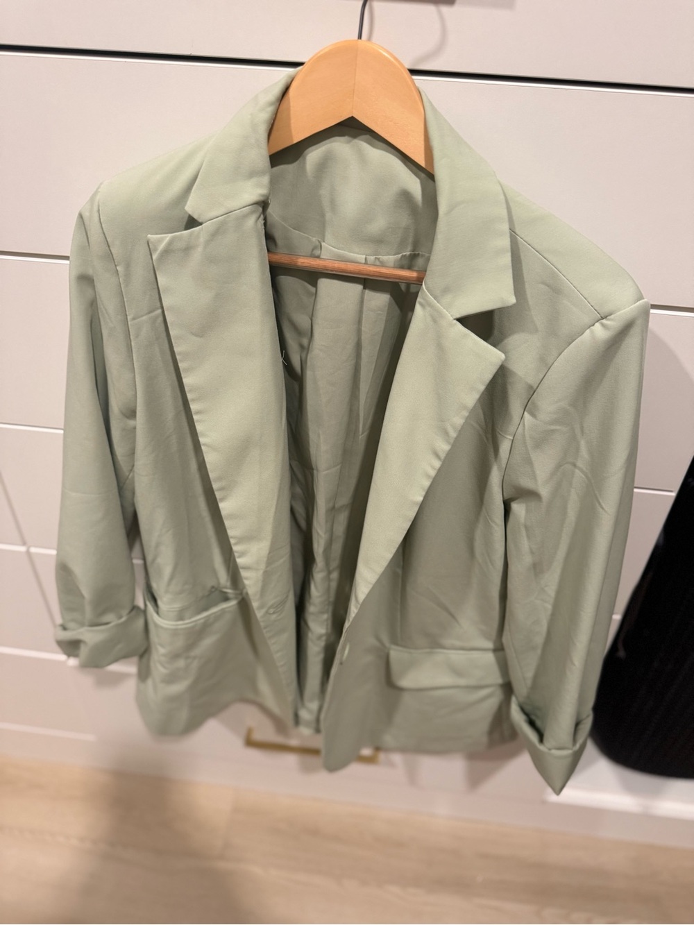 Women's Lightweight Sage Blazer Jacket